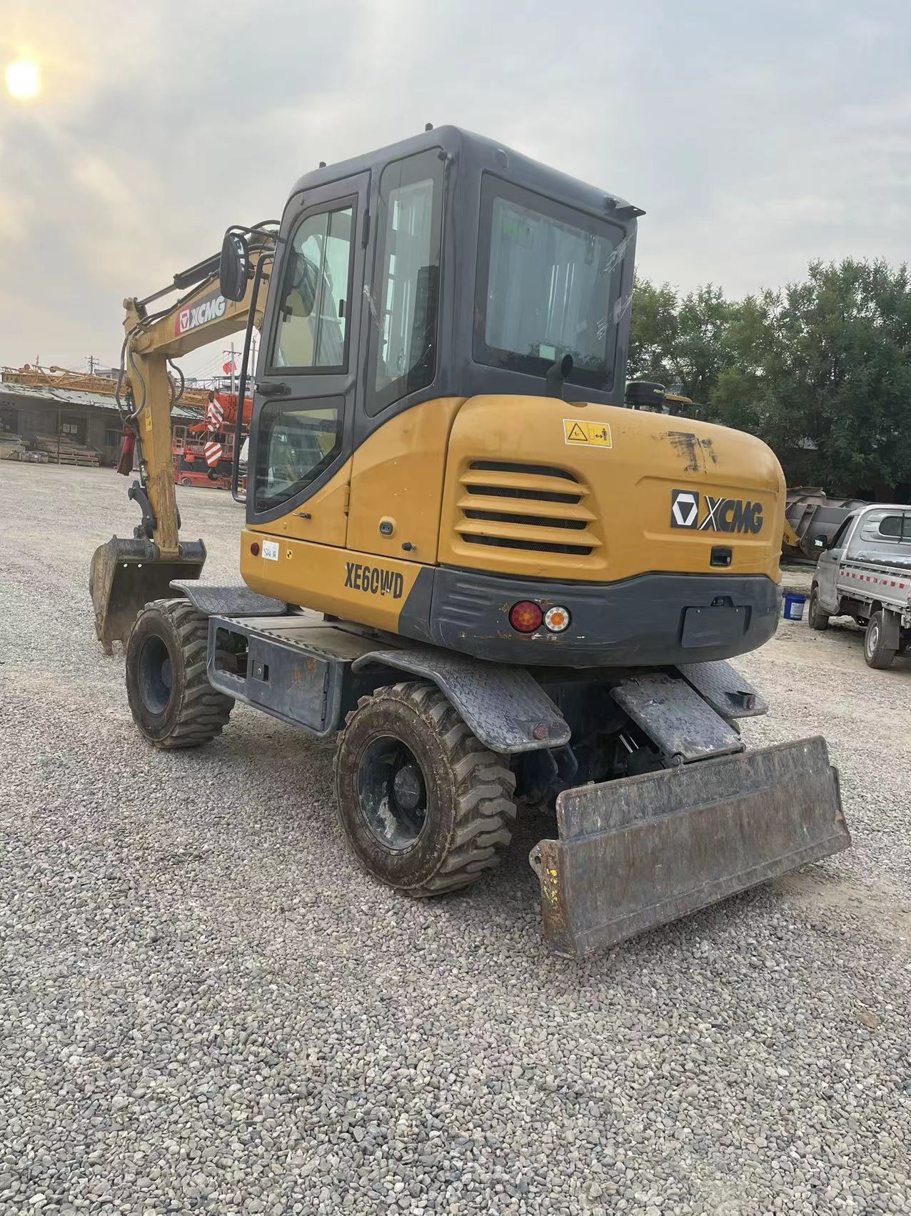 XCMG XE60WD wheeled excavator