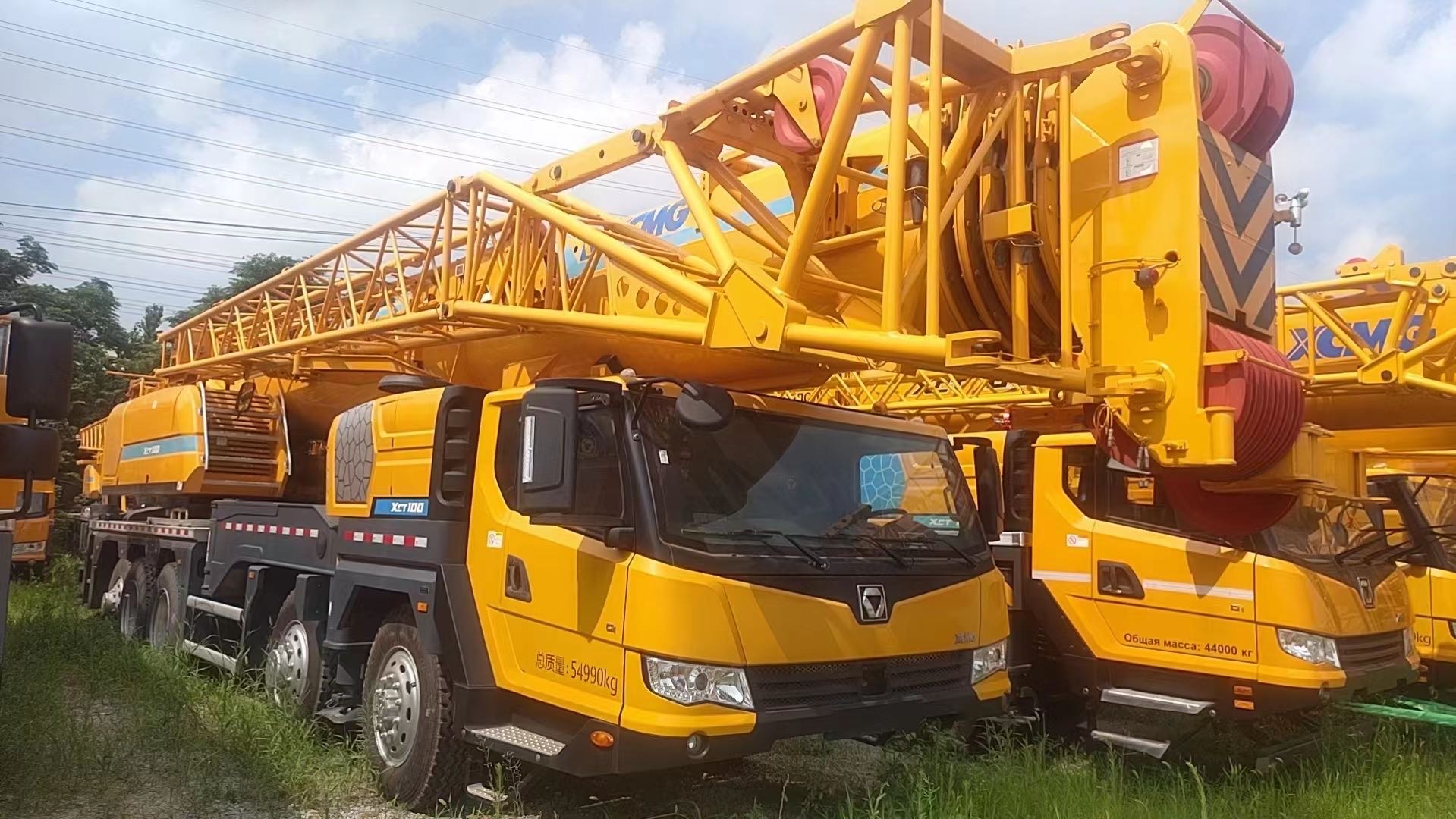 XCMG XCT100 truck crane