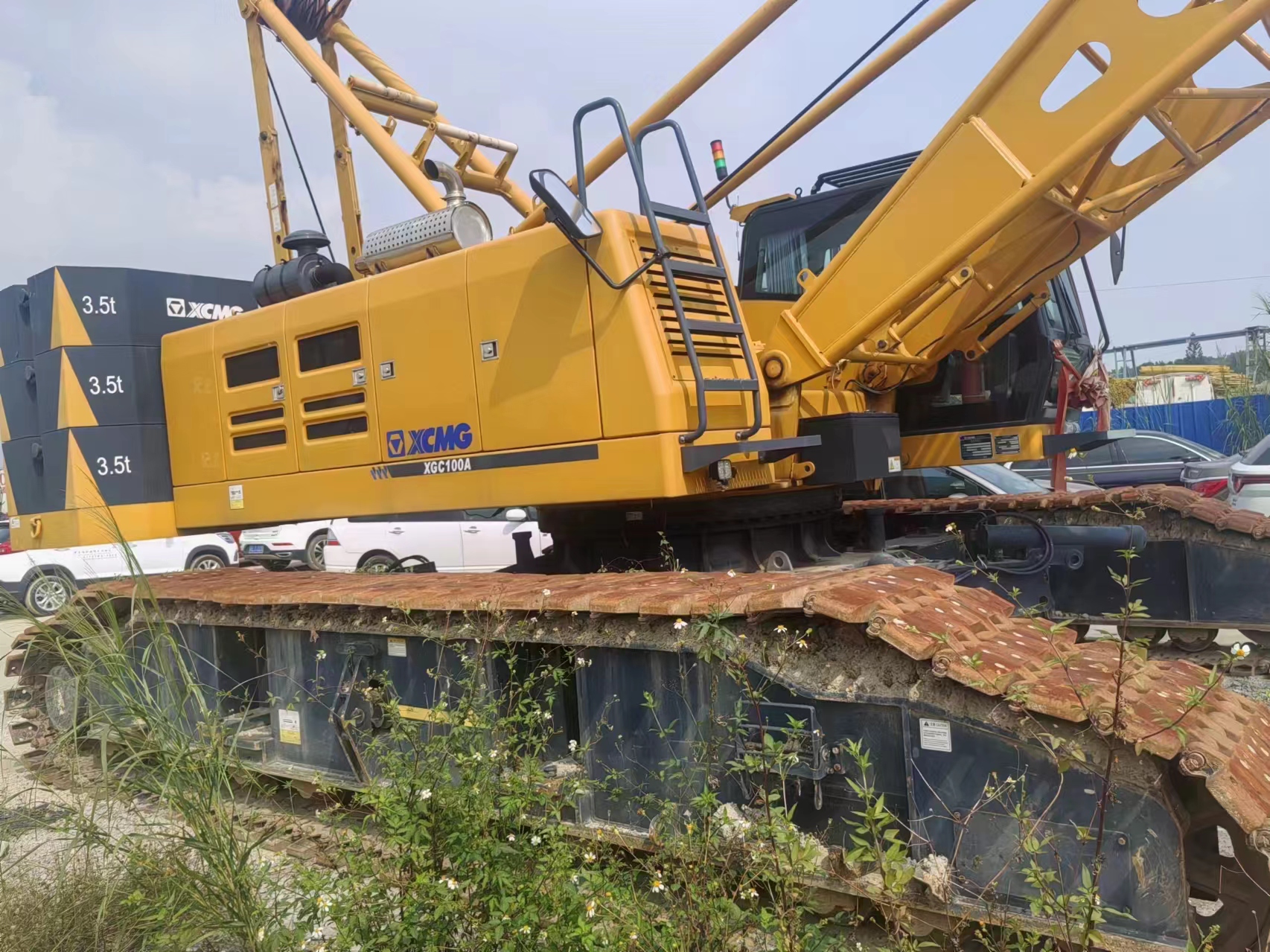 XCMG XGC100 crawler crane